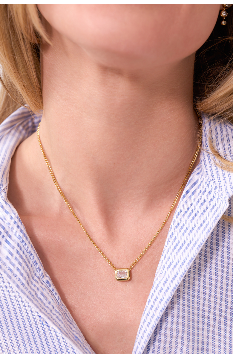 Electric Picks Mirage Necklace, Alternate, color, Gold