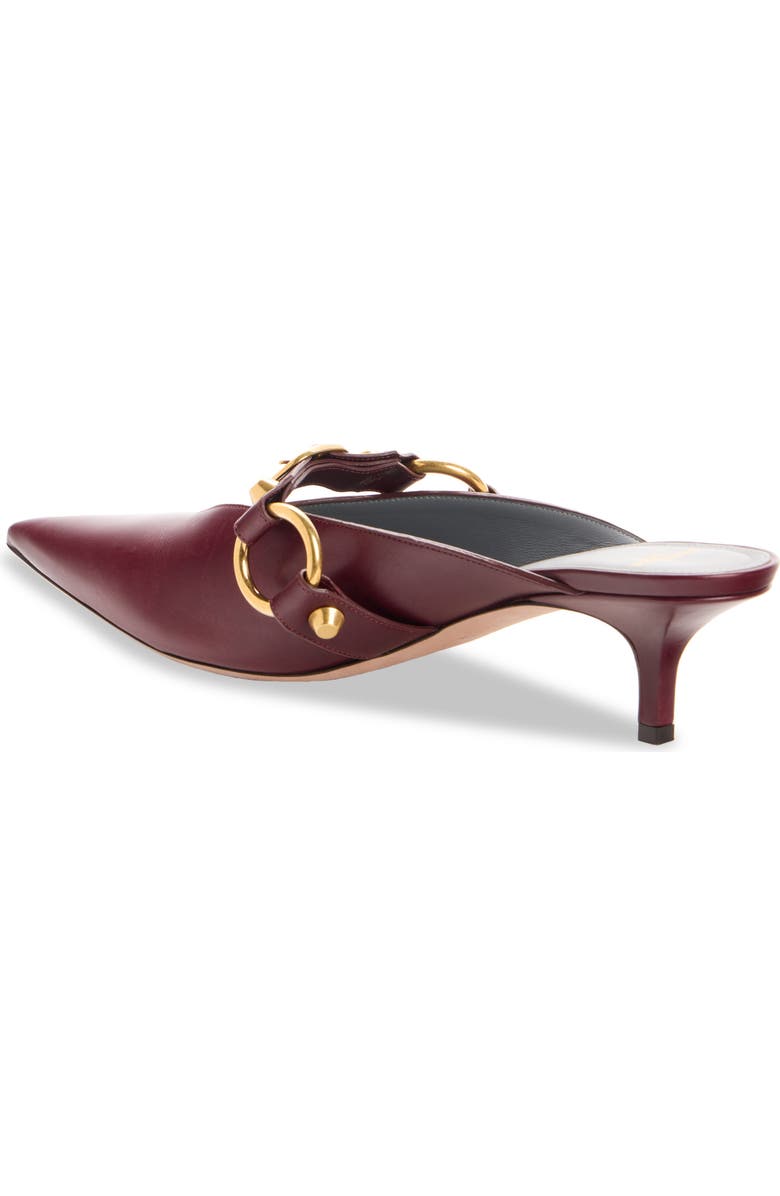 Balenciaga City Mule, Alternate, color, Bordeaux