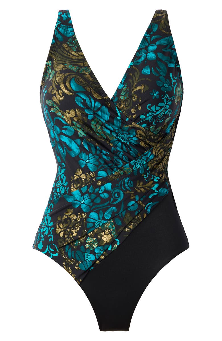 Miraclesuit<sup>®</sup> Flor de Mare Oceanus One-Piece Swimsuit, Alternate, color, 