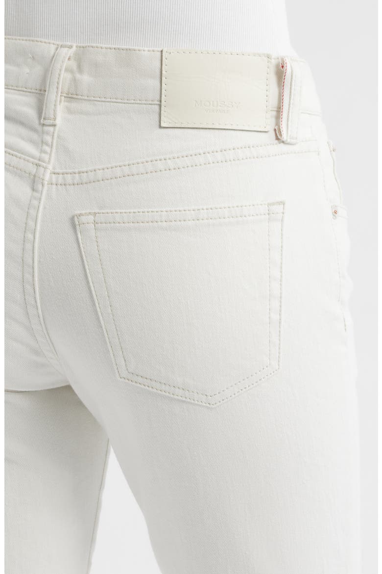 Keane Slim Straight Leg Jeans, Alternate, color, WHITE