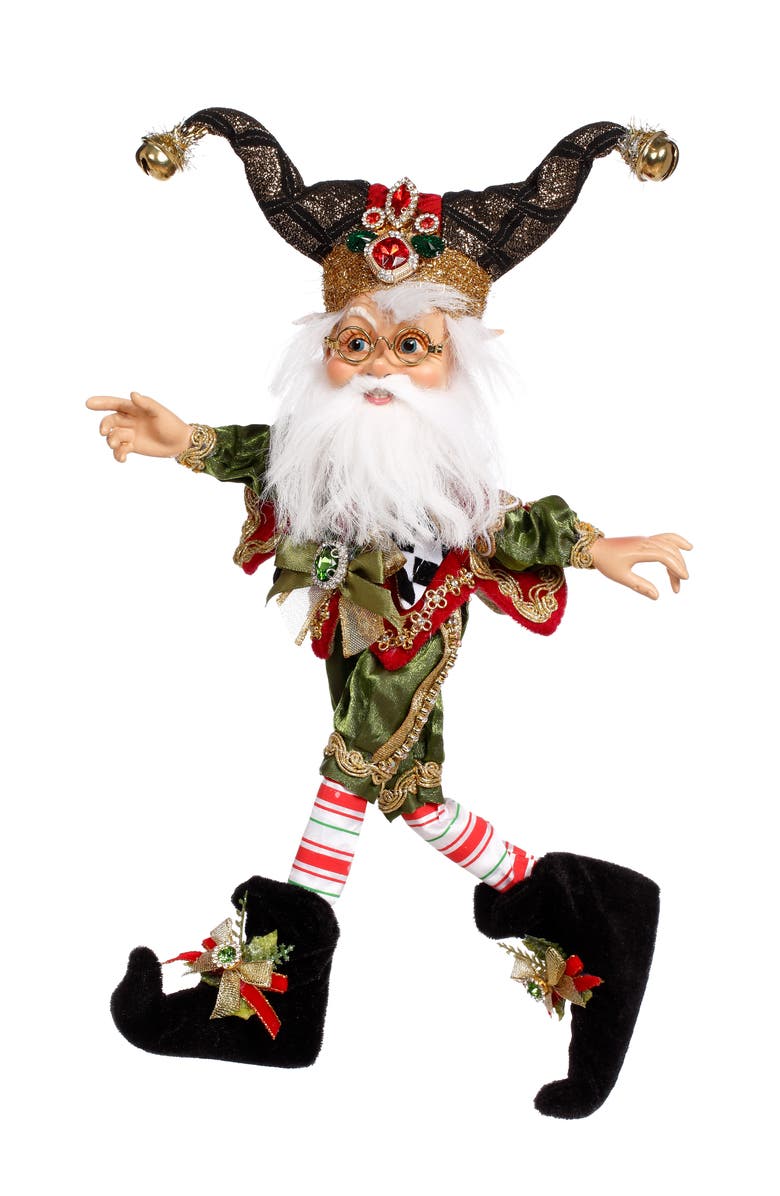 Mark Roberts North Pole World's Fair Elf, Small, Main, color, Olive Green