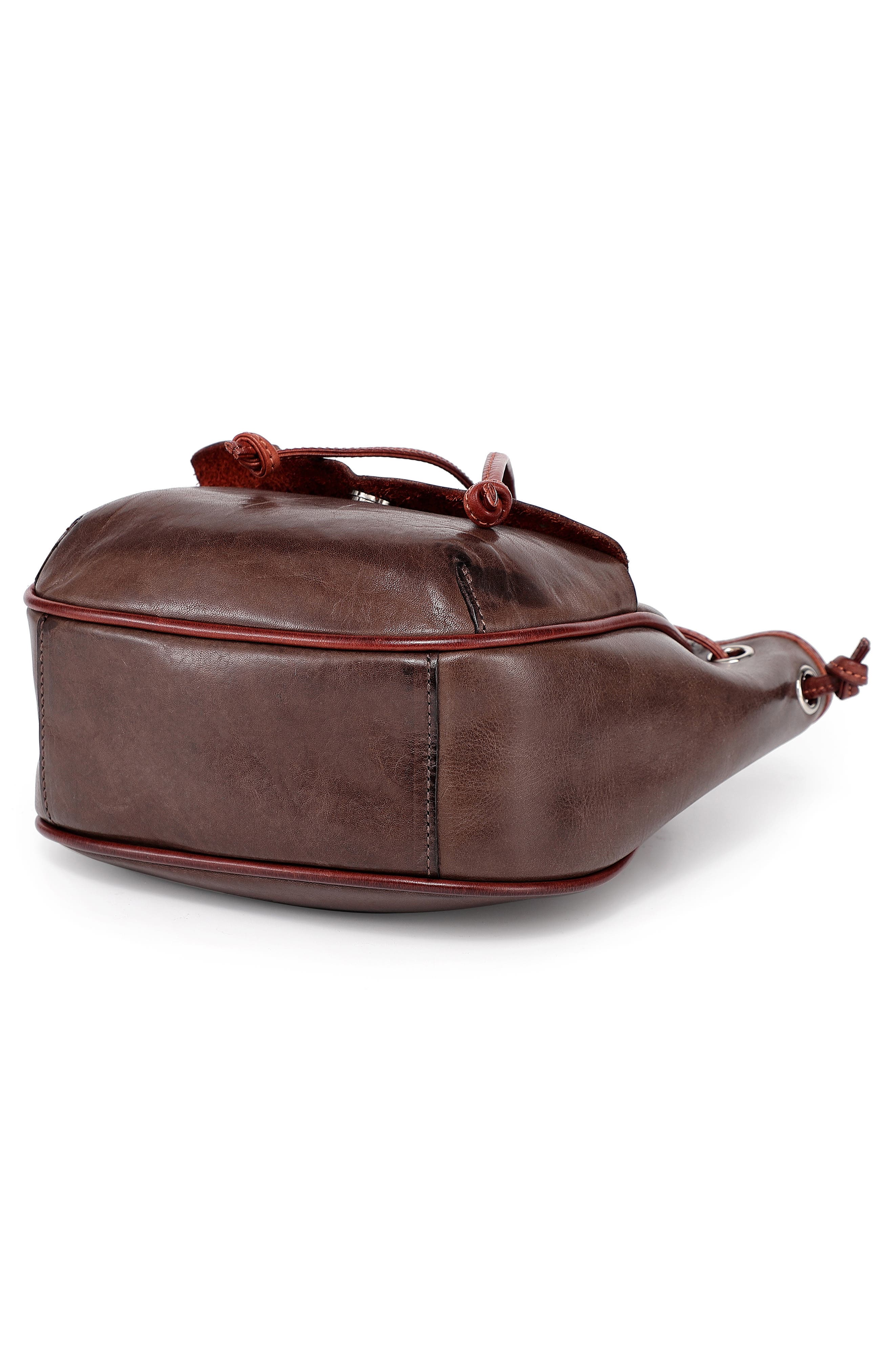Snapper Crossbody Bucket Bag, Alternate, color, TAUPE