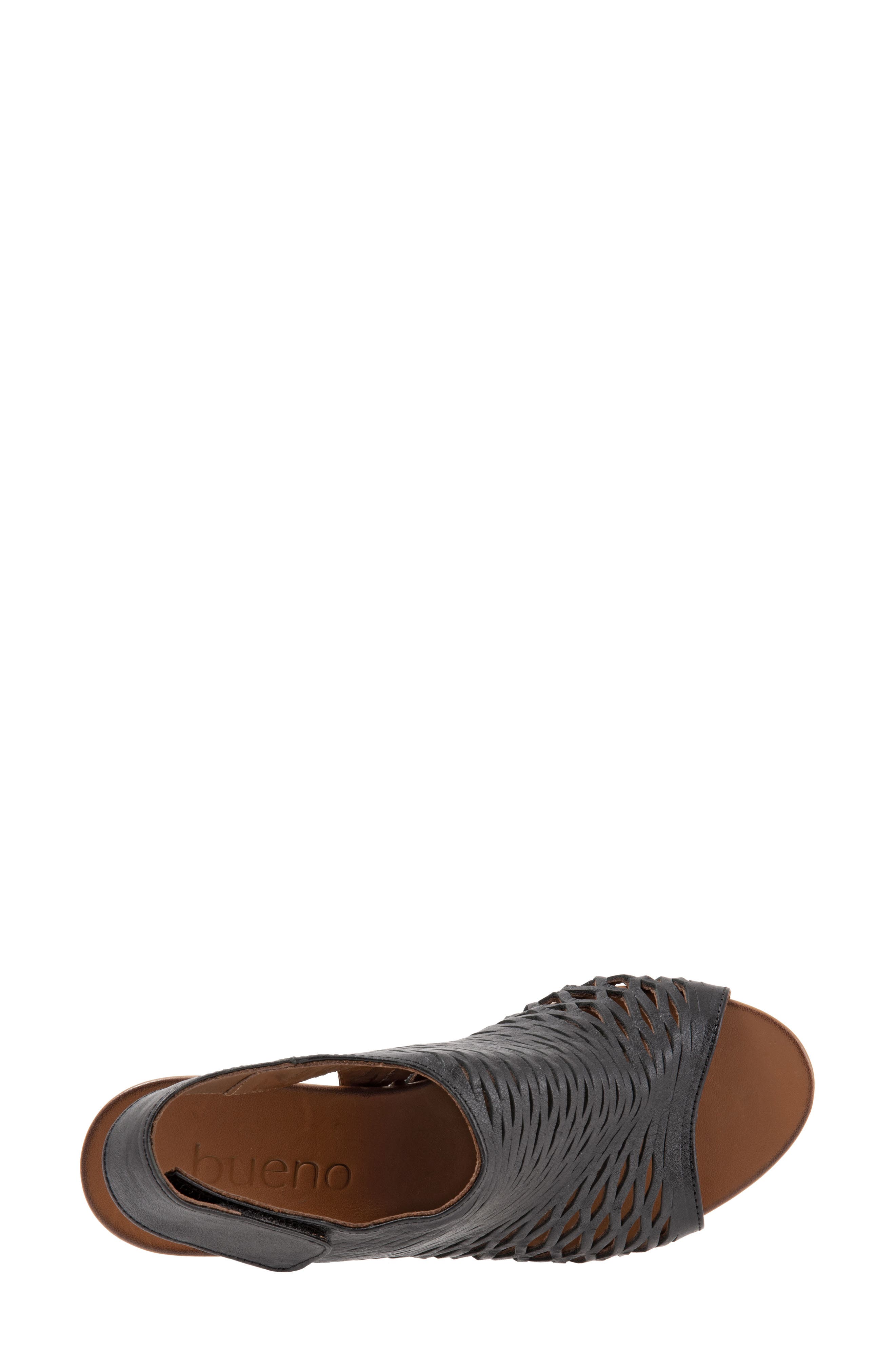 Bueno Lacey Slingback Sandal, Alternate, color, Black Leather