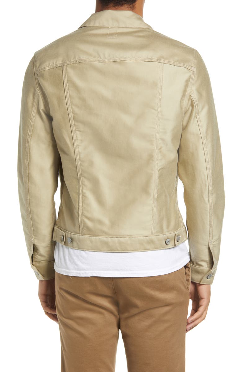 HIROSHI KATO The Blade Moleskin Jacket, Alternate, color, Beige