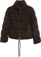 Moncler Trascendance Bouclé Quilted Jacket