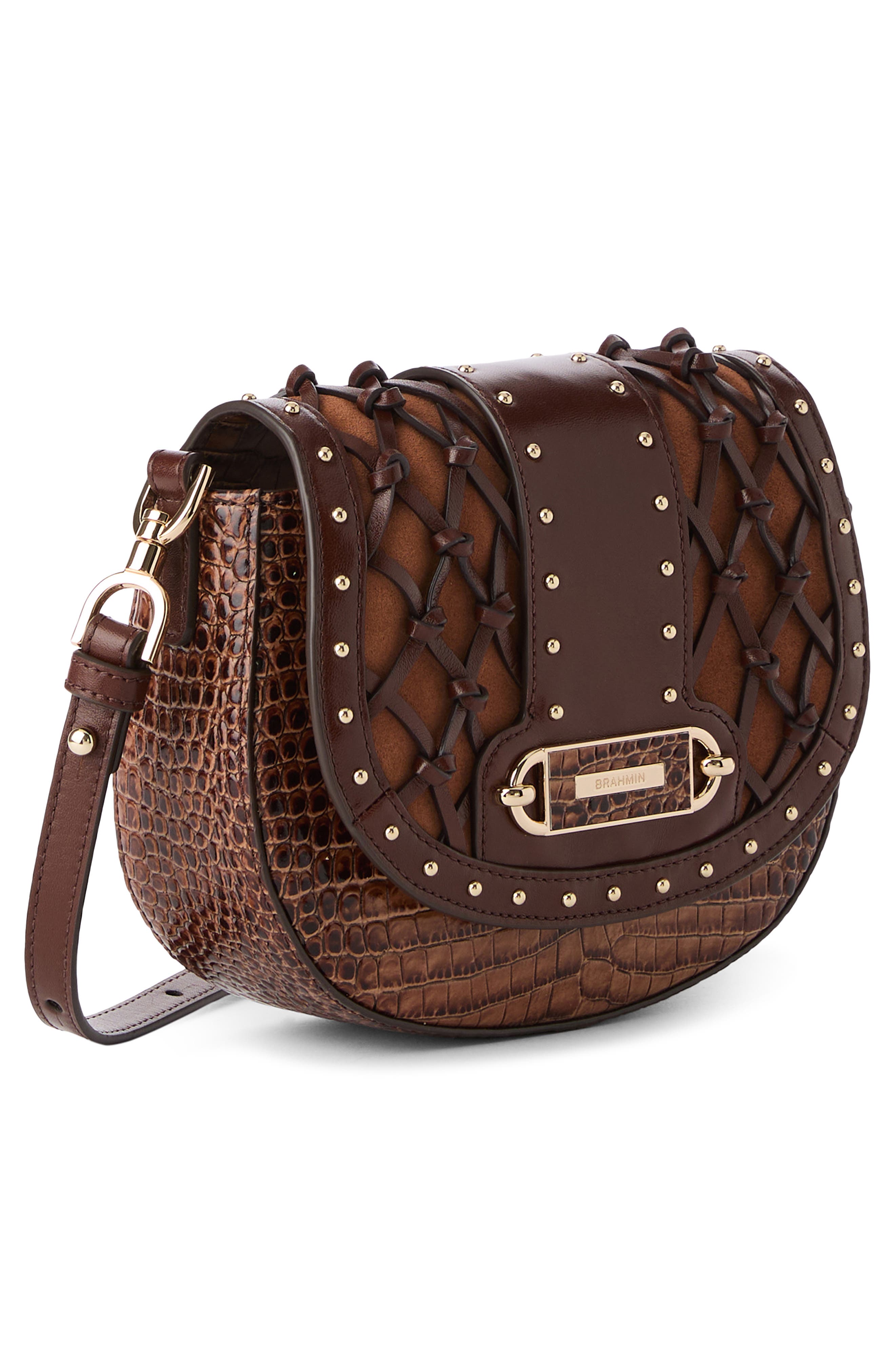 Brahmin Briar Crossbody Bag, Alternate, color, Tan
