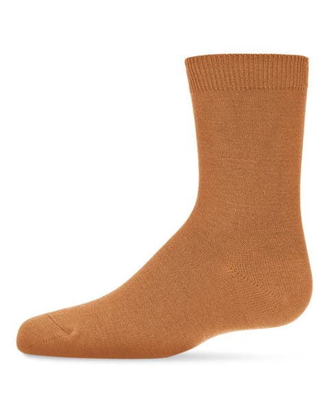 Kid's Basic Soft Rayon Crew Socks (Baby, Toddler, Little Kid & Big Kid)
