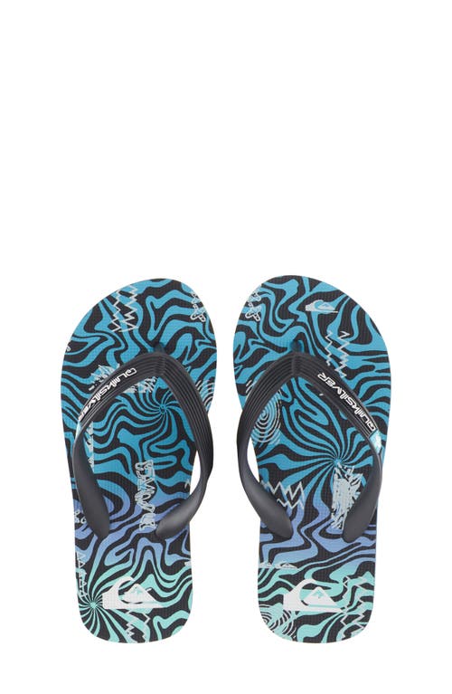 Quiksilver Molokai Art Ii Flip Flop In Blue