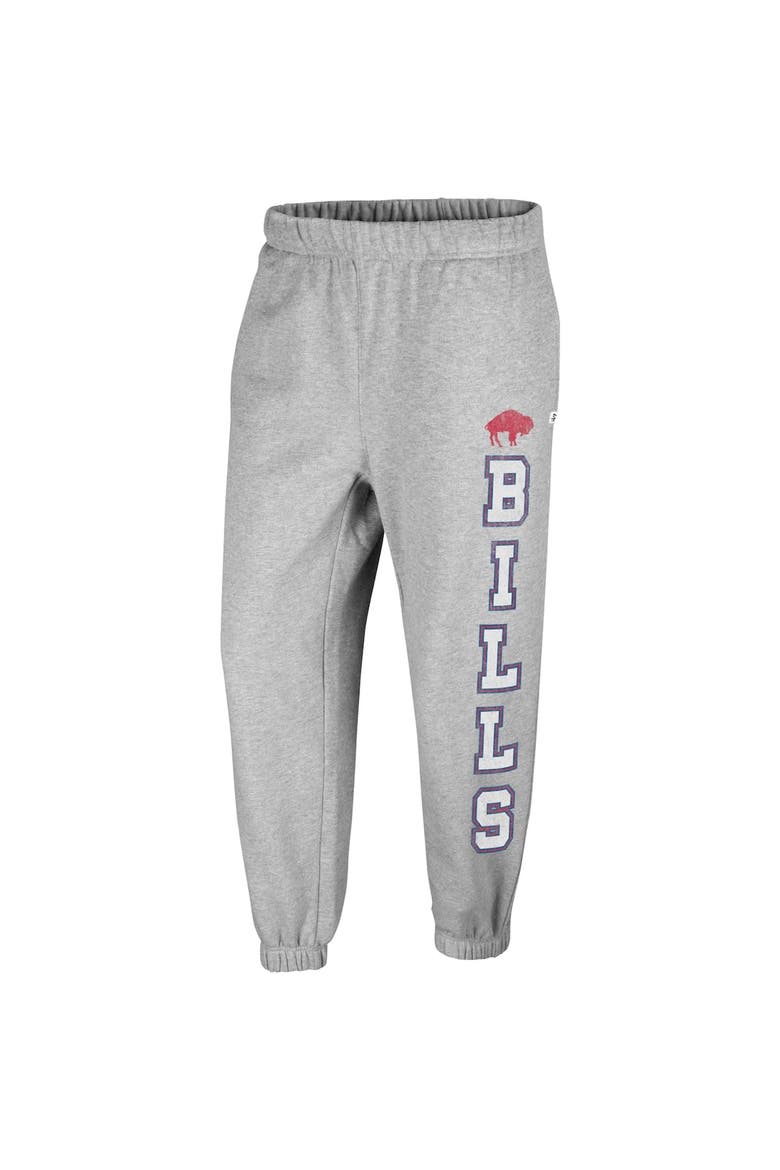 Women's '47 Gray Buffalo Bills Double Pro Harper Jogger Sweatpants, Alternate, color, Heather Gray