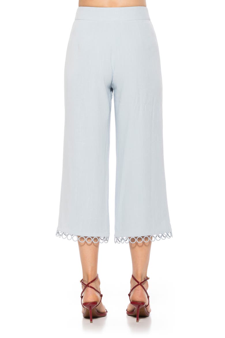 Lucy Wide Leg Ankle Crop Pants, Alternate, color, LIGHT BLUE