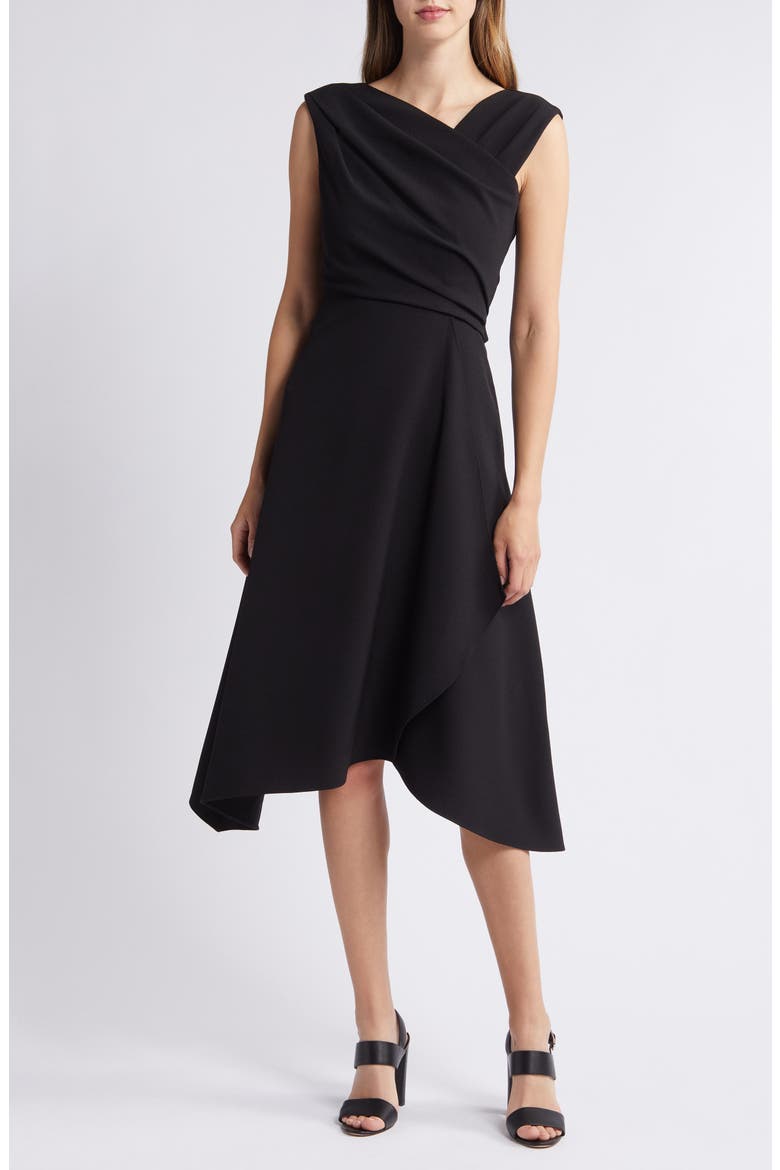 vince camuto ruched asymmetric laguna crepe dress Ruched Asymmetric Laguna Crepe Dress (Women)