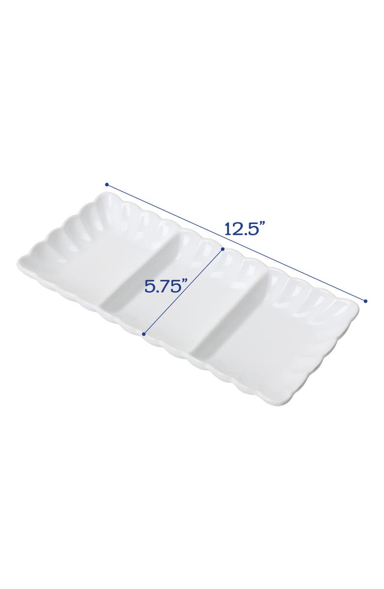 BIA Cordon Bleu Petal 2-Piece Serving Dishes, Alternate, color, White