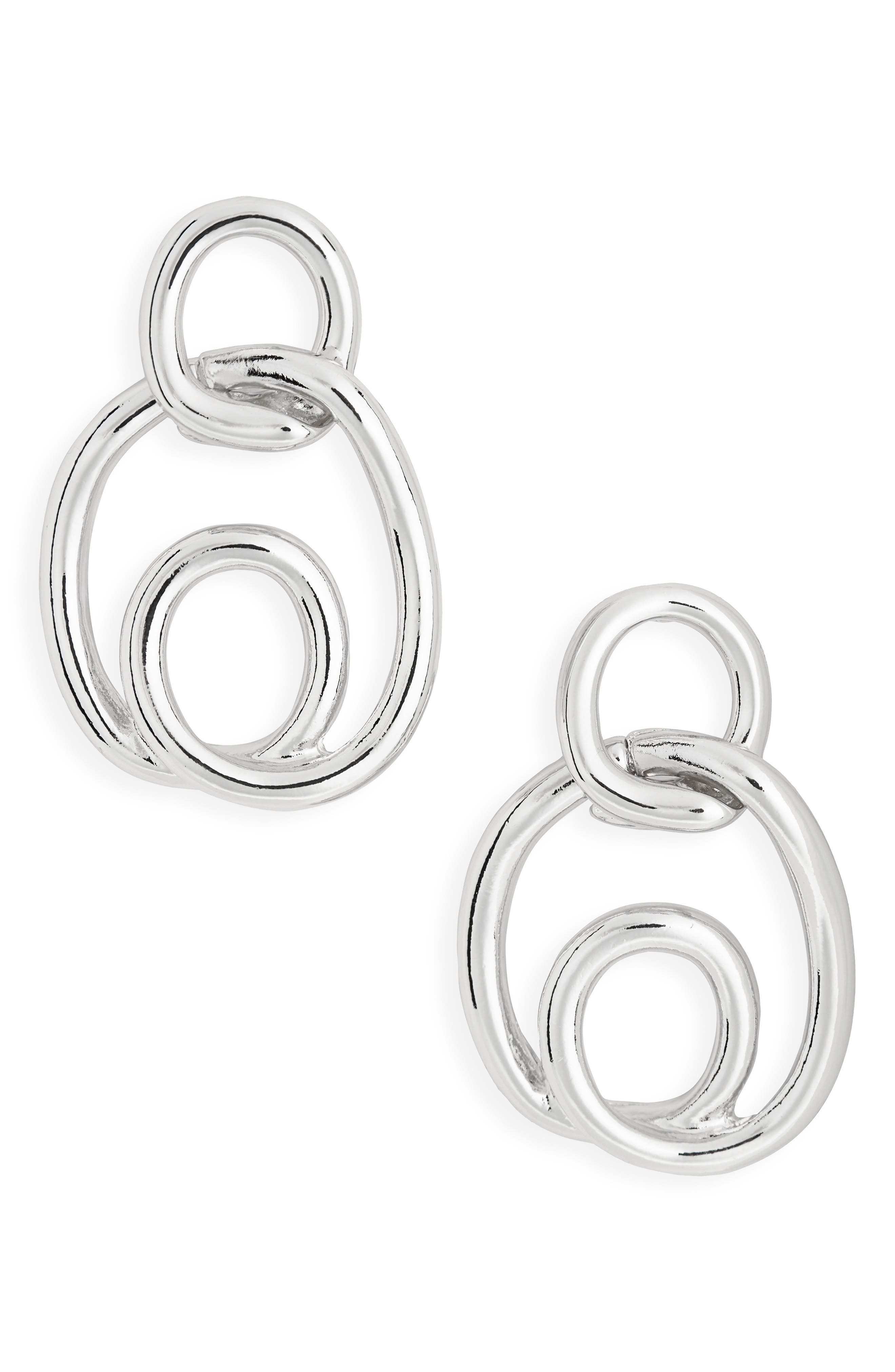 Leith Intertwined Drop Earrings