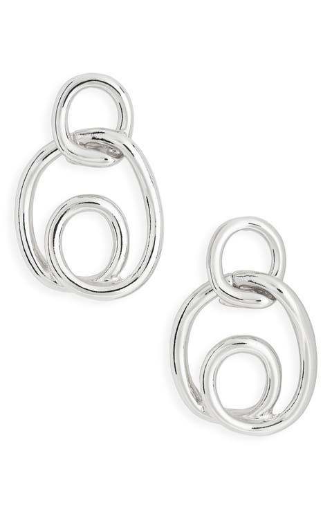 Intertwined Drop Earrings