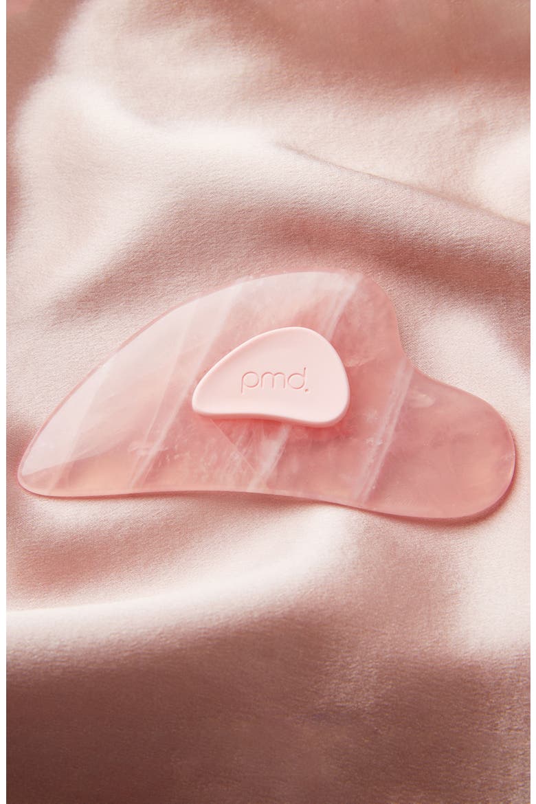 Gua Sha Rose Quartz Facial Tool, Alternate, color, ROSE QUARTZ