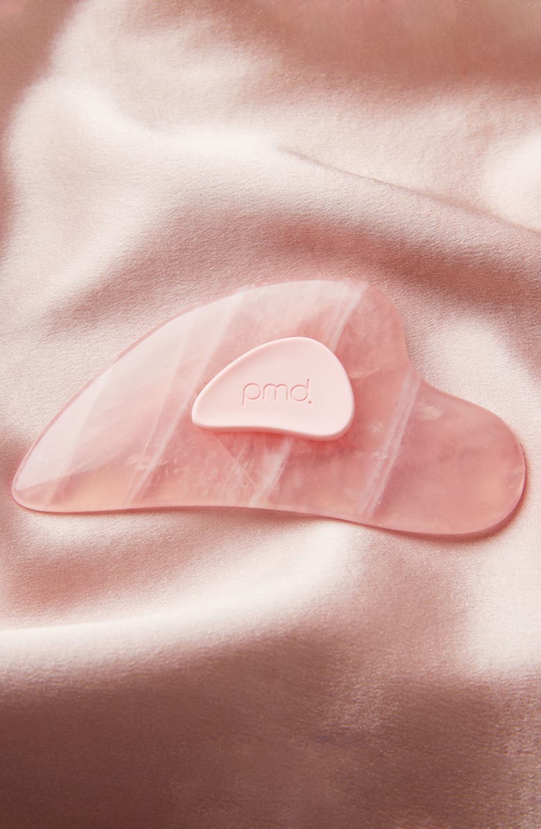 PMD Gua Sha Rose Quartz Facial Tool, Alternate, color, Rose Quartz