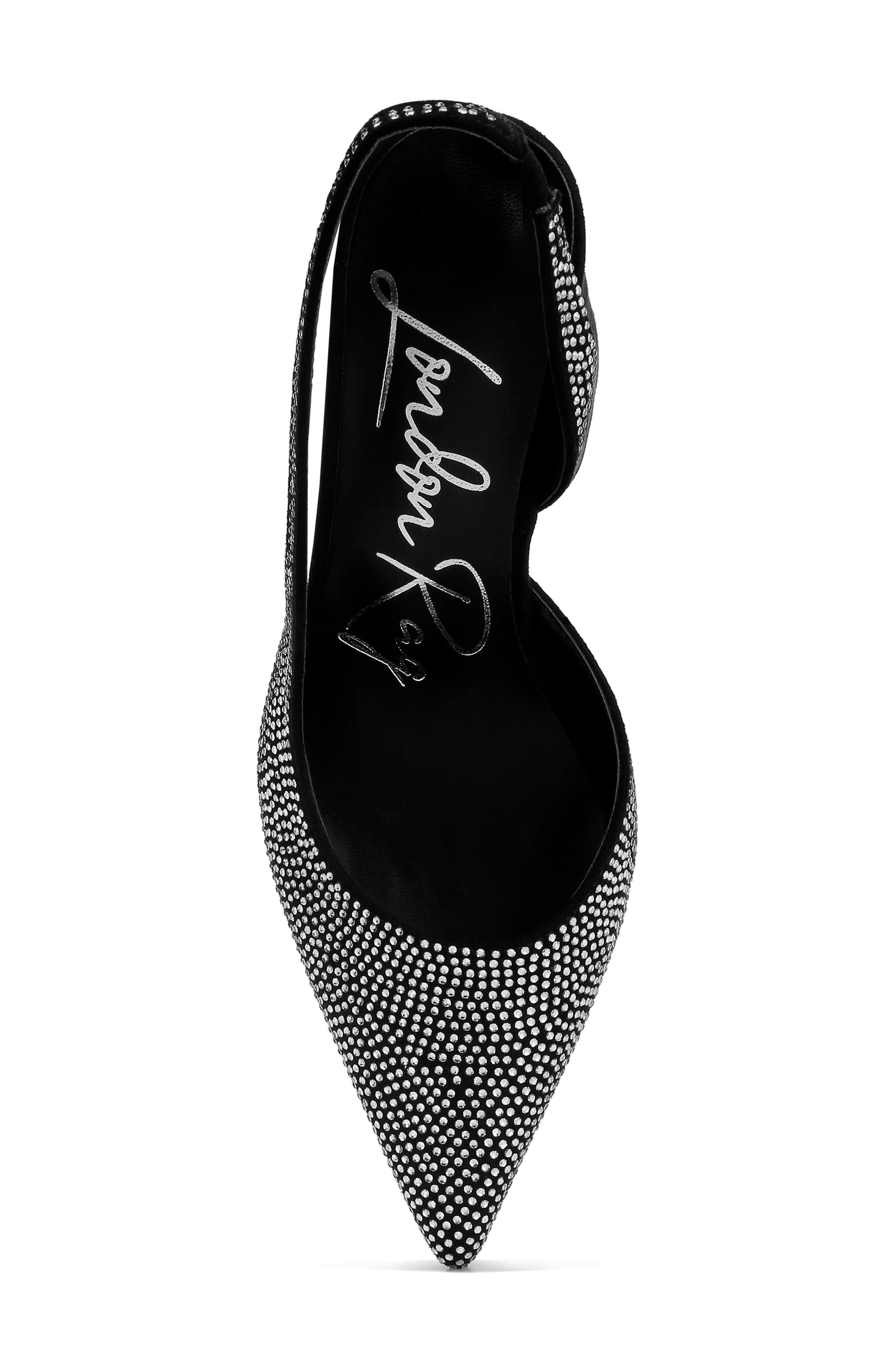 LONDON RAG Saranna Rhinestone d'Orsay Pump, Alternate, color, 
