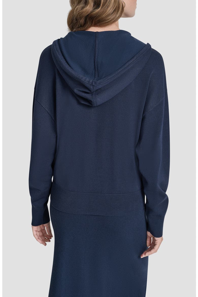 Mixed Media Hoodie, Alternate, color, HUDSON BLUE