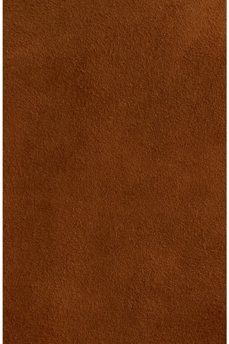 Deer Suede Jacket, Alternate, color, SADDLE