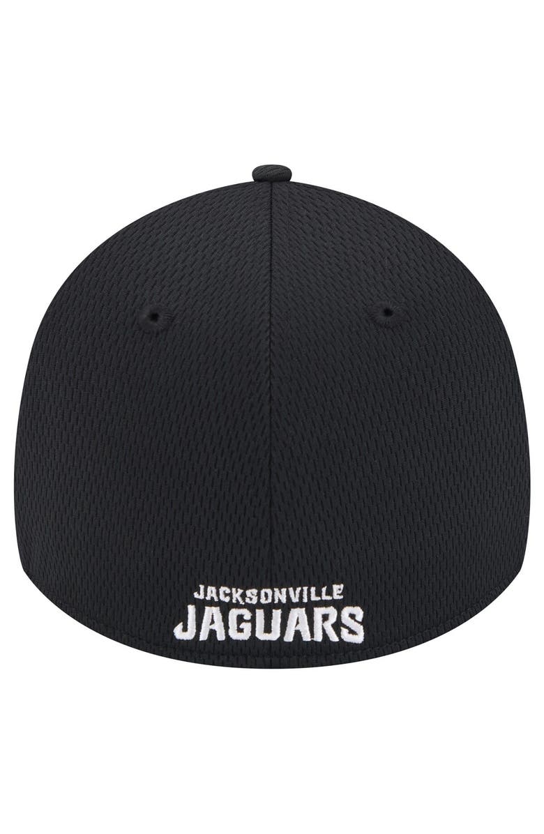 New Era Men's New Era Black Jacksonville Jaguars Active 39THIRTY Flex Hat, Alternate, color,