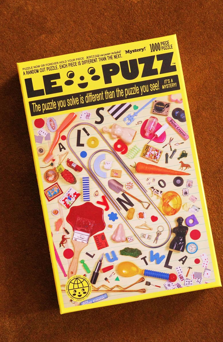 Le Puzz Mystery Jigsaw Puzzle, Alternate, color, NO COLOR
