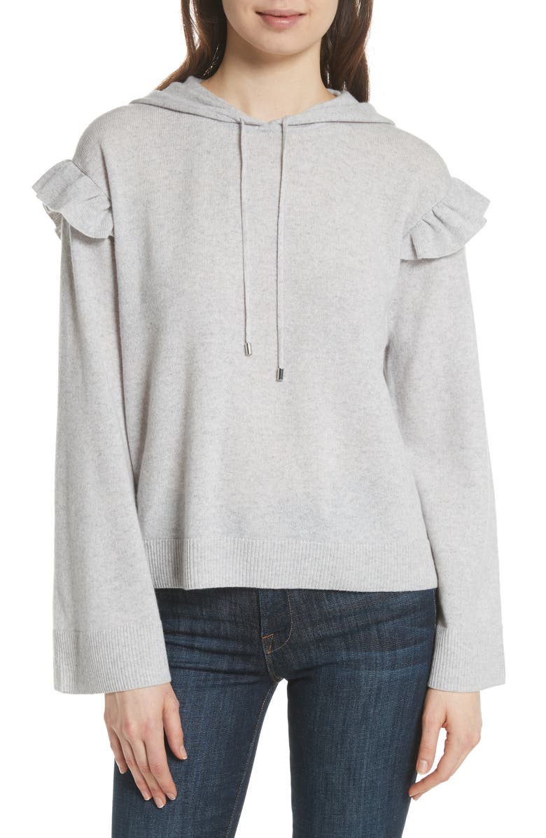 Joie Pammeli Wool & Cashmere Hoodie Sweater, Main, color,