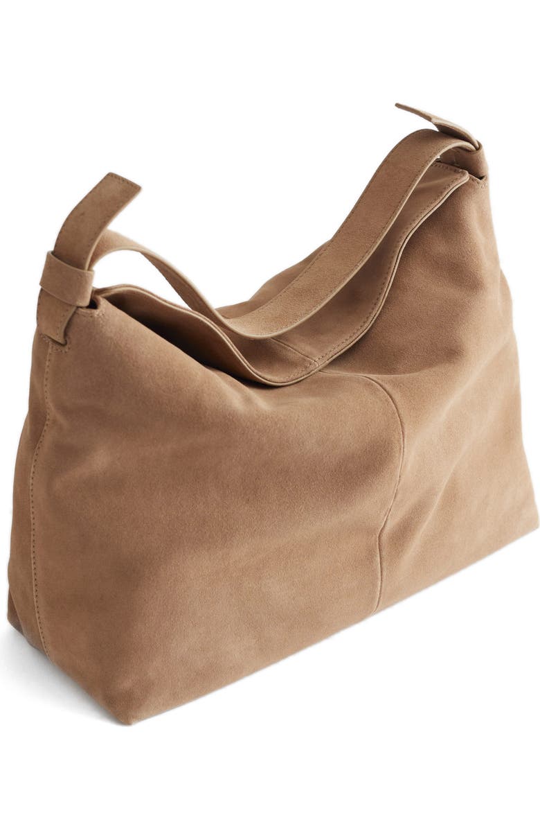 & Other Stories Suede Shoulder Bag, Alternate, color,