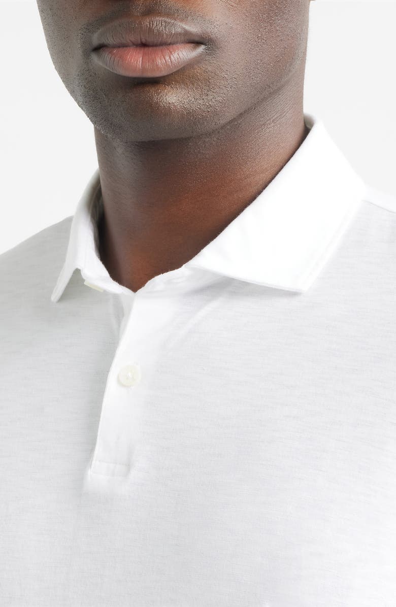 Peter Millar Crown Crafted Journeyman Pima Cotton Polo, Alternate, color, White