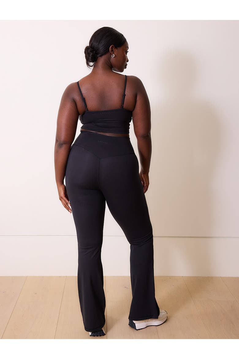 24/7 Revitalise Flare Leggings, Alternate, color, Black