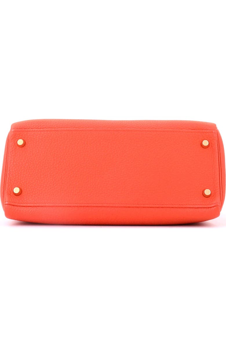 Pre-Owned Hermes Kelly Handbag Orange Togo with Gold Hardware 28, Alternate, color, Capucine