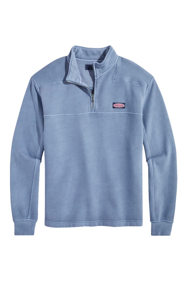Shep Shirt® Quarter Zip Pullover, Main, color, FLAG BLUE