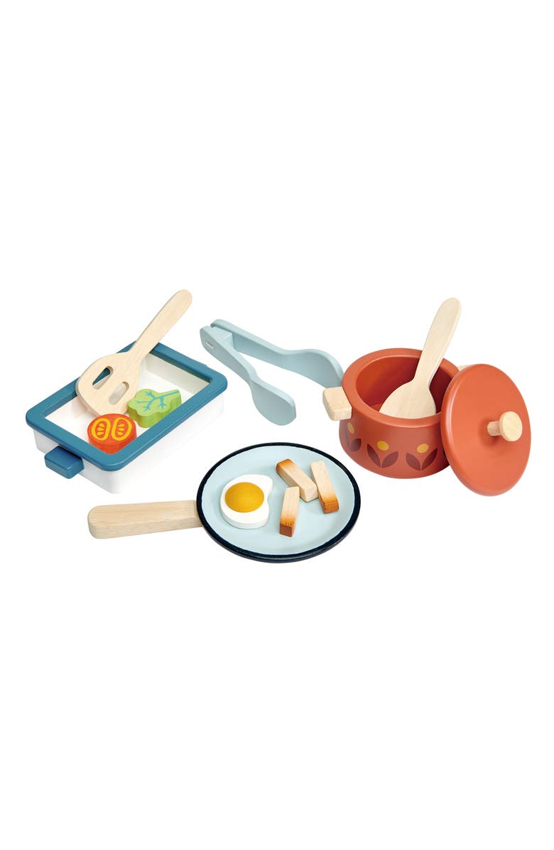 Tender Leaf Toys Pots & Pans Playset, Main, color, Multi