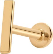MADE BY MARY 14k Bar Stud Earring