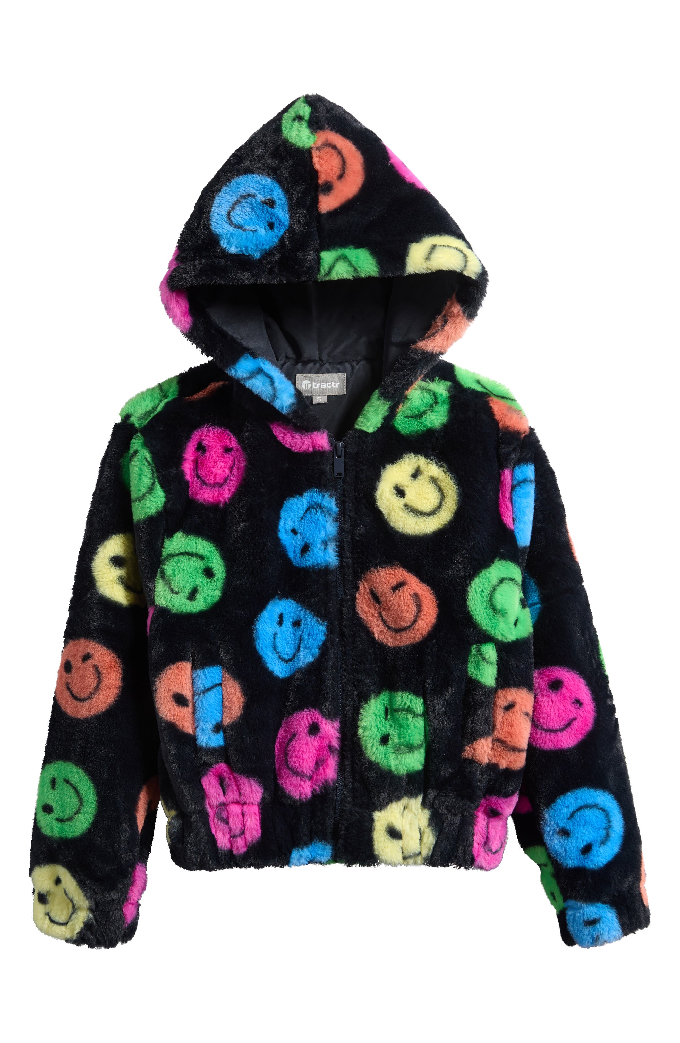 Tractr Kids' Winx Faux Fur Hoodie