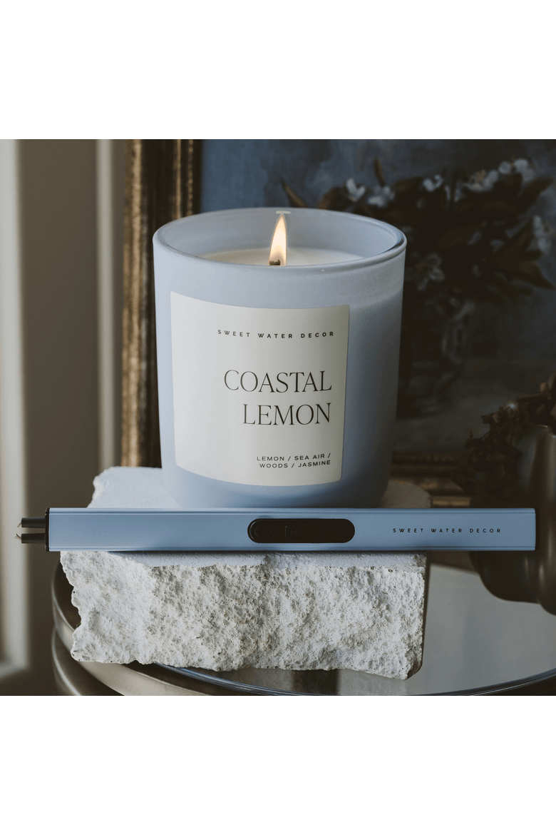 Spring and Summer 15 oz Candles, Alternate, color, Coastal Lemon