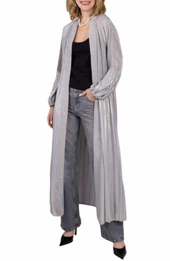 SAACHI Pleated Shimmer Duster