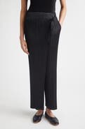 Pleats Please Issey Miyake Facade Pleated Wrap Skirt