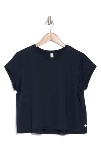 Z BY ZELLA Z BY ZELLA FLOW MESH PLEATED T-SHIRT