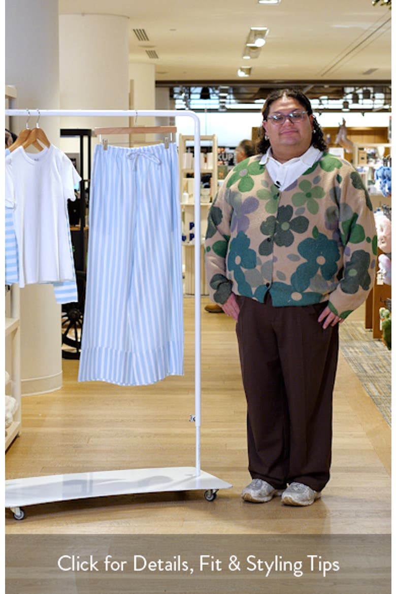 Amelie Stripe Wide Leg Pants video