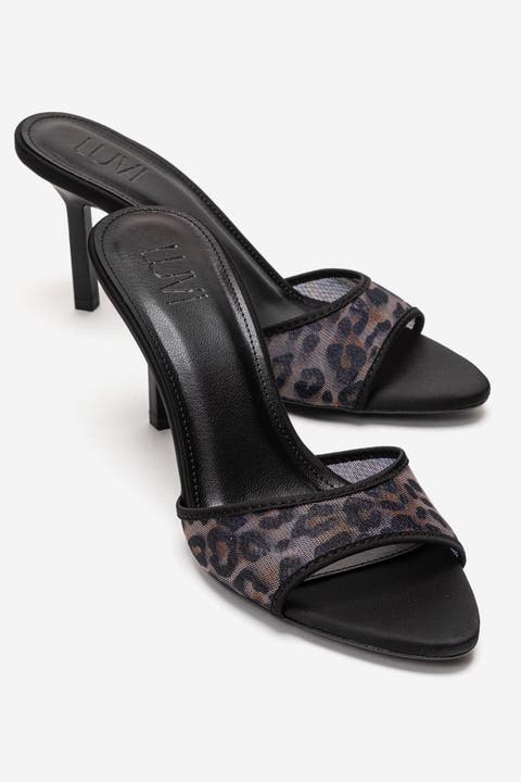 Monroe Stiletto Mesh Sandal