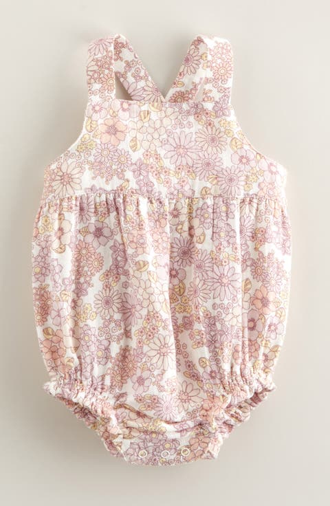 Printed Cotton Bubble Romper (Baby)
