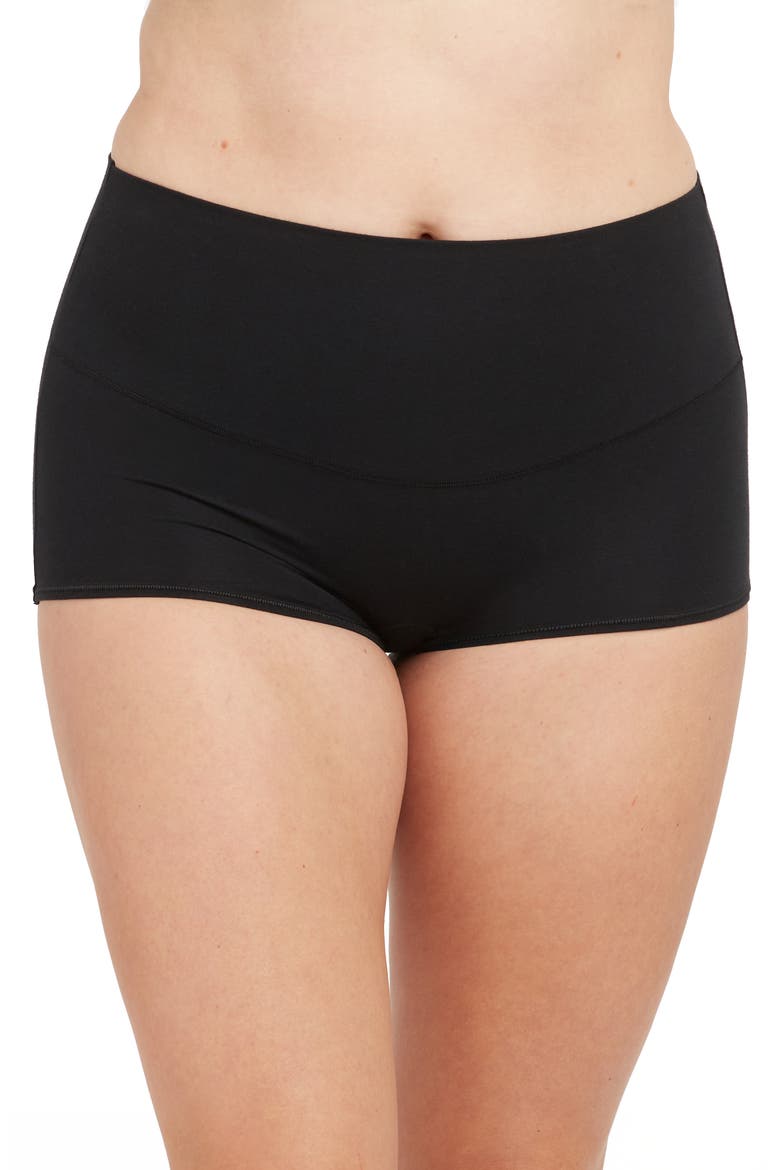 Comfort Boyshorts, Main, color, VERY BLACK