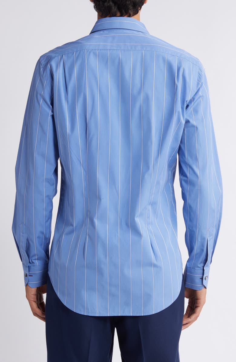 Paul Smith Tailored Fit Stripe Dress Shirt, Alternate, color, 