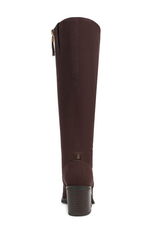 Sam & Libby Iris Knee High Boot In Brown