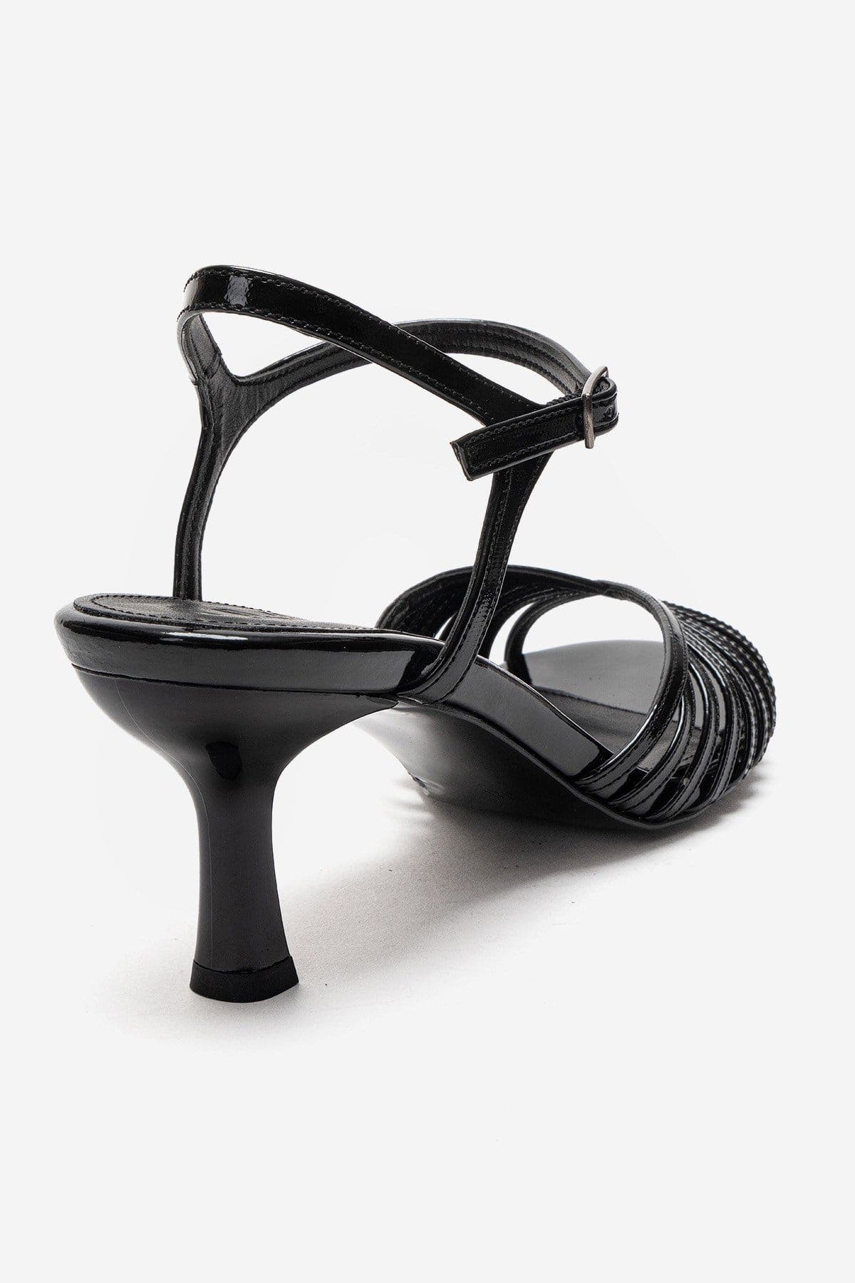 Prologue Shoes Danica Stiletto Sandal, Alternate, color, Black