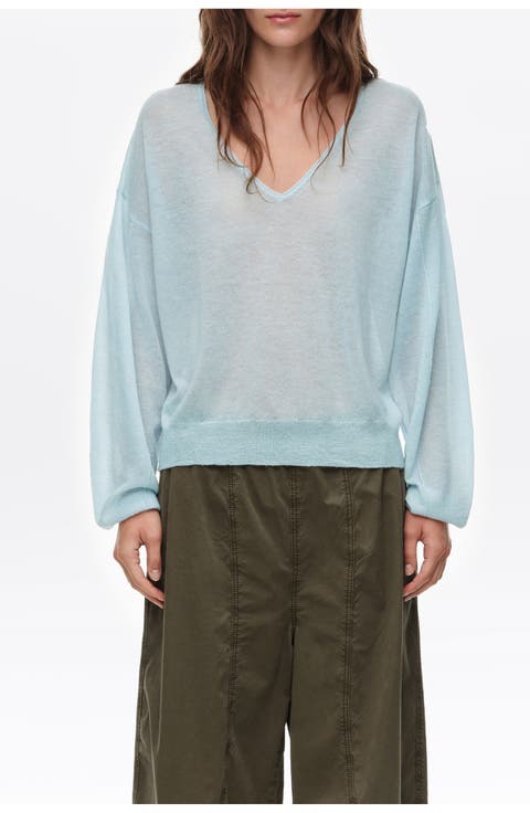 Wool V-Neck Sweater