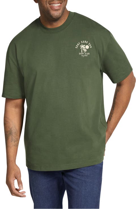 Surf Club Cotton Graphic T-Shirt (Big)