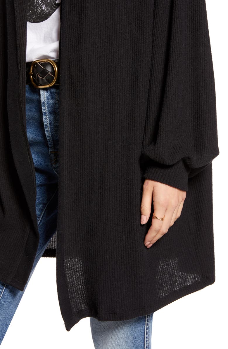 Treasure & Bond Cozy Hooded Cardigan, Alternate, color, 