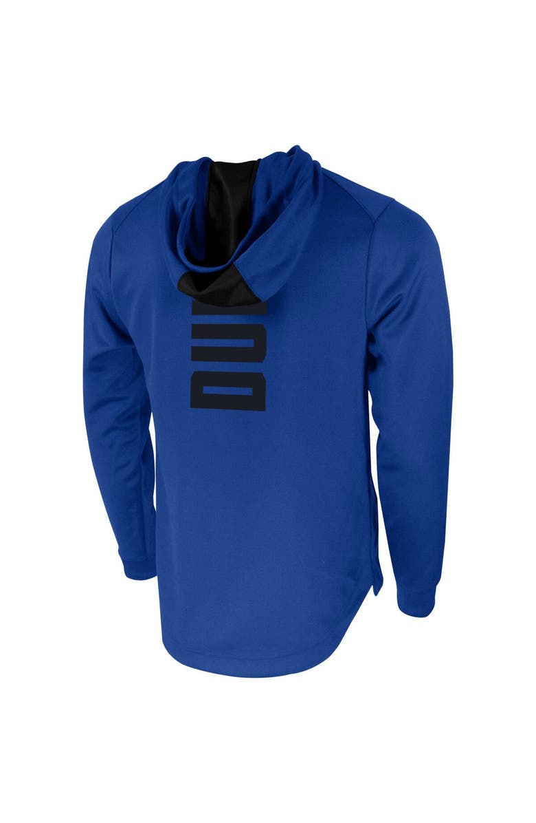 Nike Men's Nike Royal Duke Blue Devils 2-Hit Performance Pullover Hoodie, Alternate, color, 