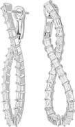 Bony Levy Gatsby Diamond Baguette Twisted Statement Earrings (Online Trunk Show)